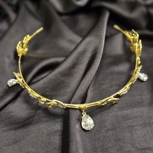 Wedding Tiara or Cosplay Renaissance Festival Forehead Piece